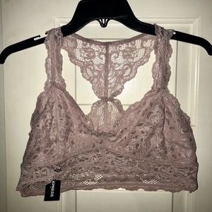 Express women's lace bralette